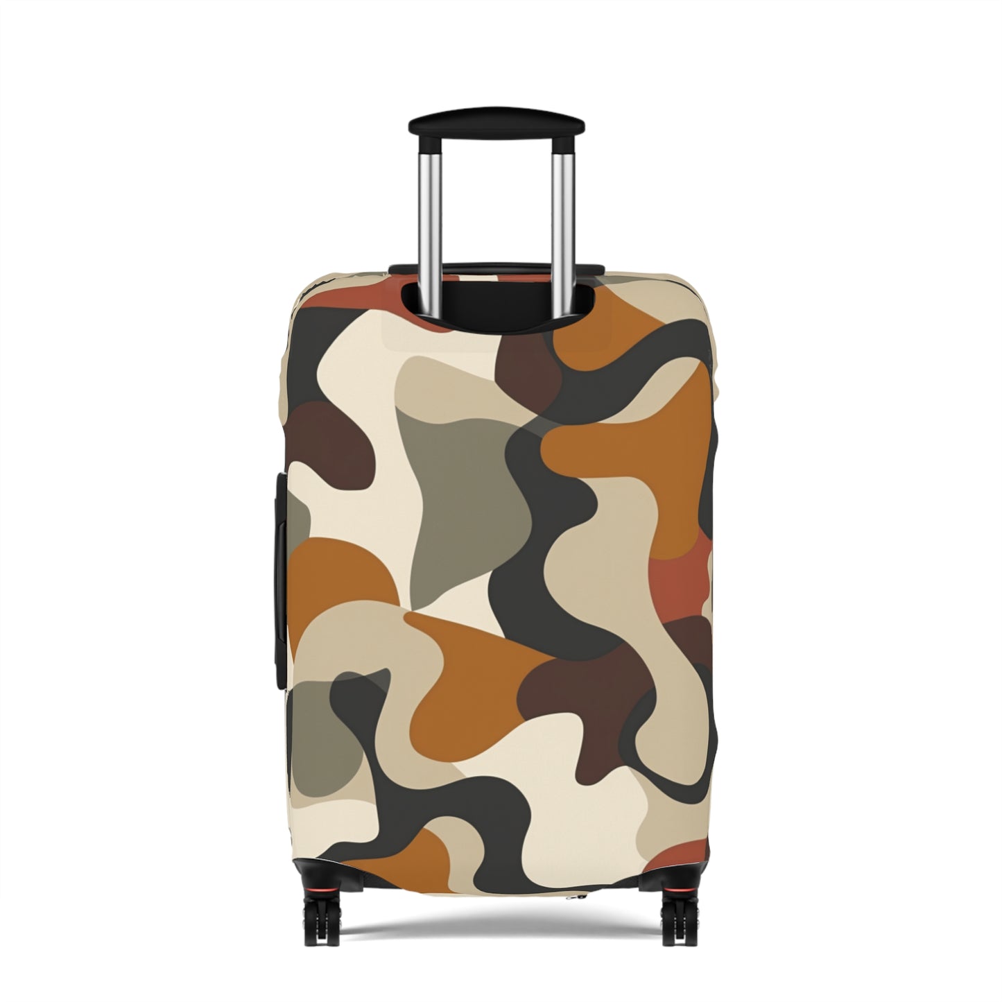 Camouflage Luggage Cover, Travel Suitcase Protector, Trendy Baggage Sleeve, Modern Trip Gear, Gift for Traveler