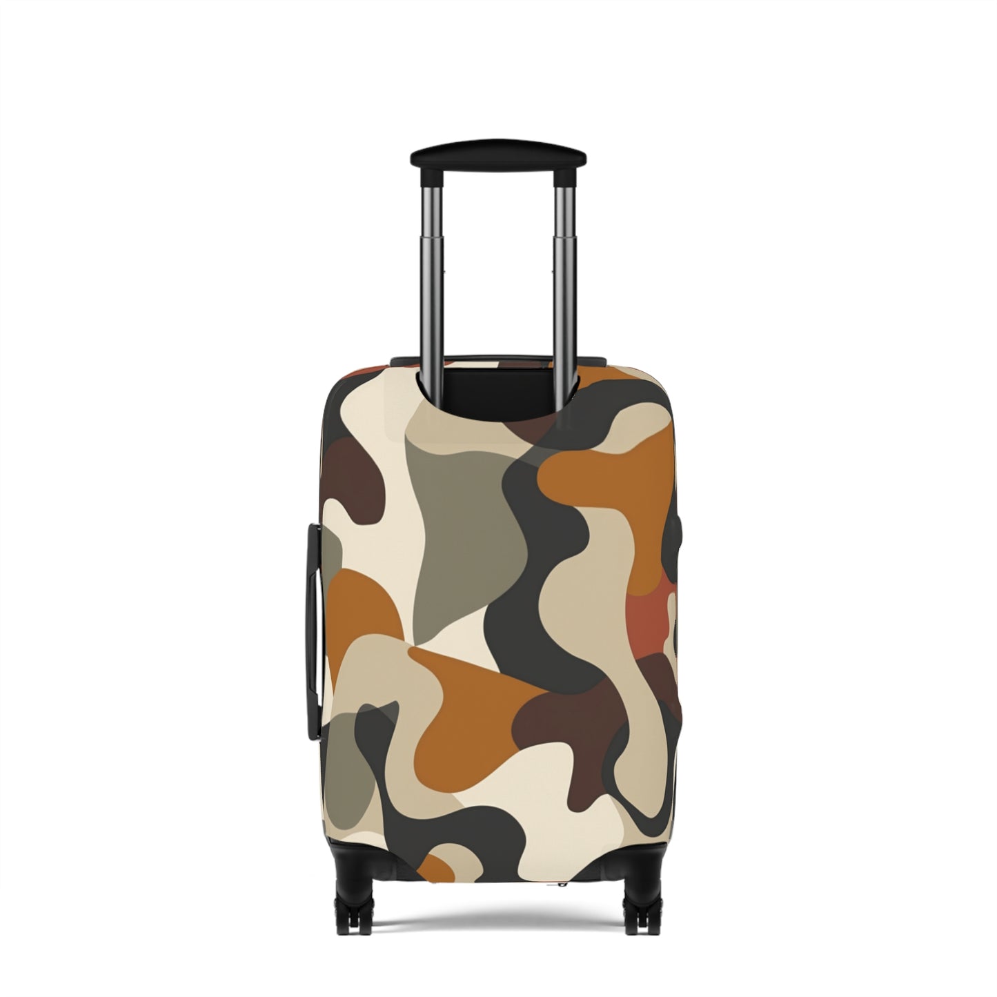 Camouflage Luggage Cover, Travel Suitcase Protector, Trendy Baggage Sleeve, Modern Trip Gear, Gift for Traveler