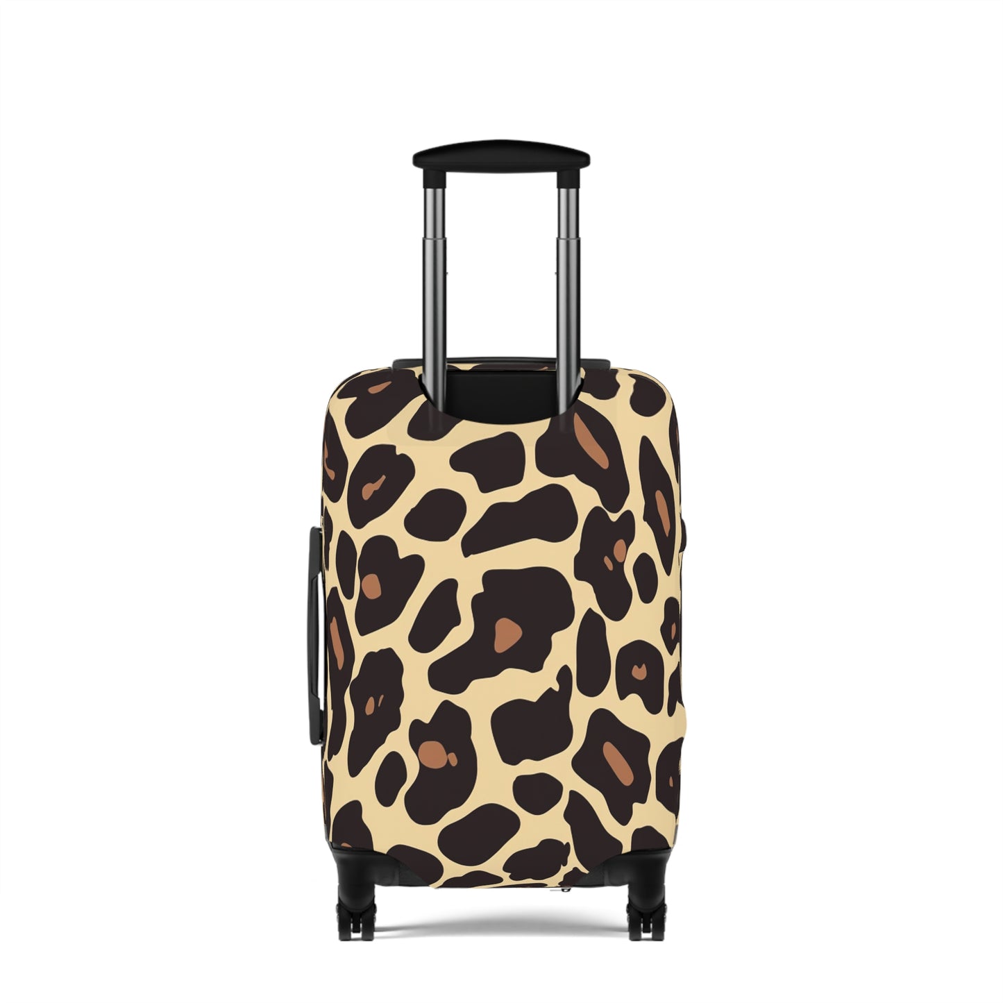 Leopard Print Luggage Cover, Travel Suitcase Protector, Animal Pattern Baggage Sleeve, Stylish Holiday Gift, Fun Vacation Accessory