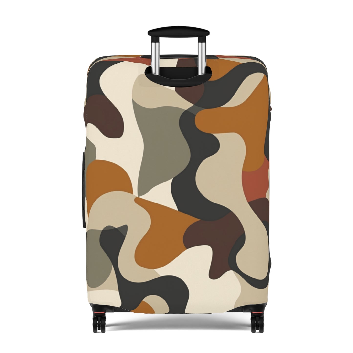 Camouflage Luggage Cover, Travel Suitcase Protector, Trendy Baggage Sleeve, Modern Trip Gear, Gift for Traveler