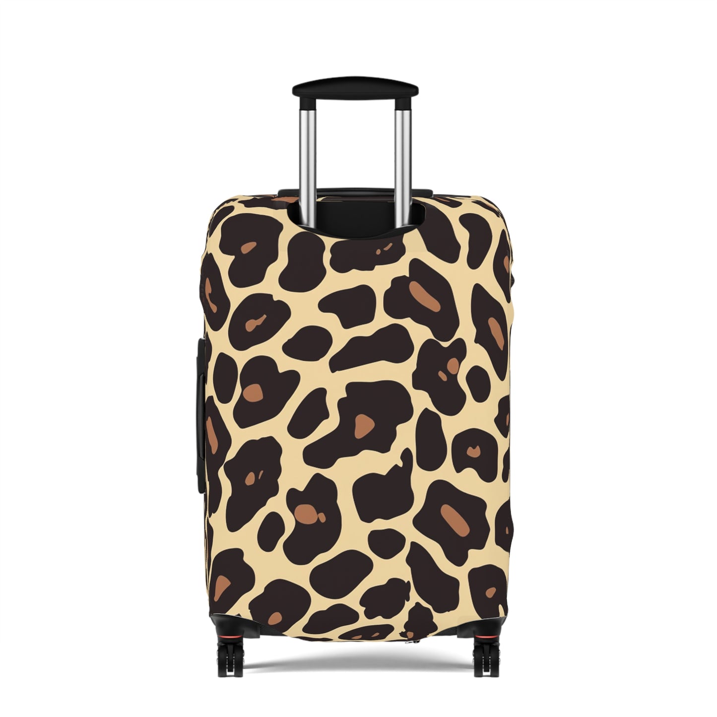 Leopard Print Luggage Cover, Travel Suitcase Protector, Animal Pattern Baggage Sleeve, Stylish Holiday Gift, Fun Vacation Accessory